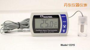 丹東認證的報警溫度計 內外傳感器