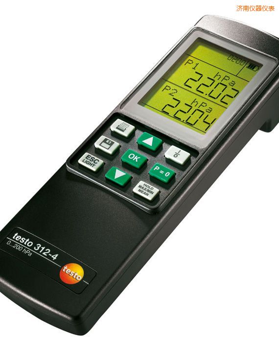 濟(jì)南壓差測量儀高壓套裝 testo 312-4
