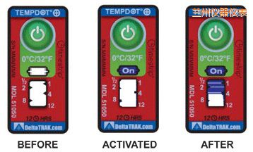 蘭州溫度指示標(biāo)簽 累計(jì)上升時(shí)間/溫度的標(biāo)簽