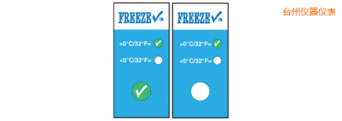 臺州溫度指示標簽 冷凍檢查 Thermolabels